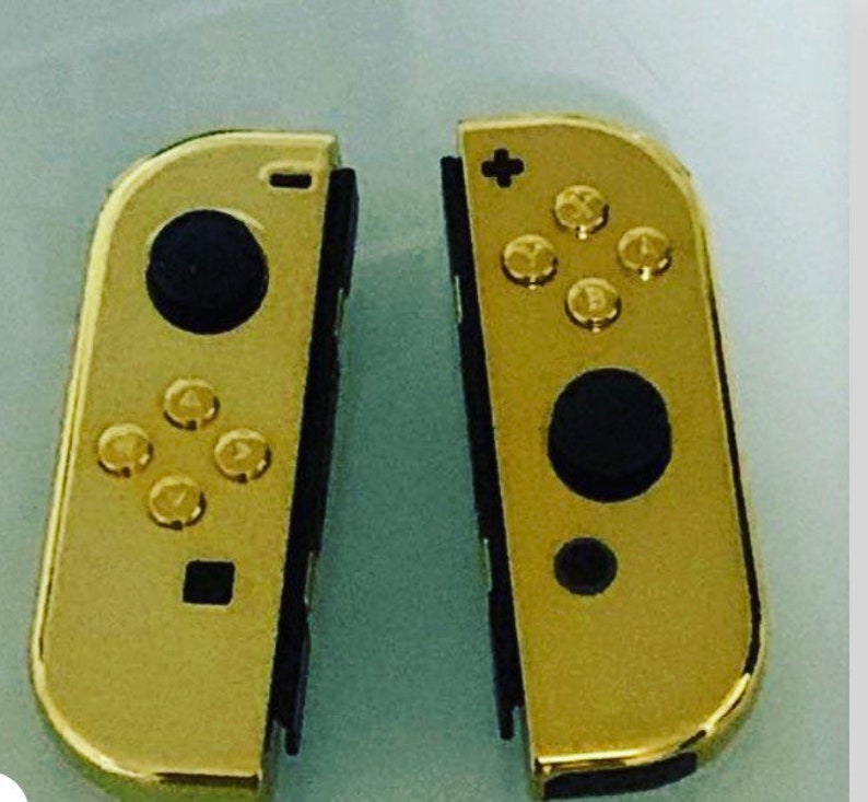Custom Gold Joycons bild 6