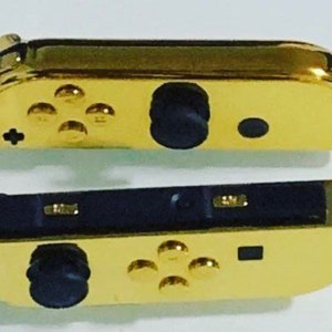 Custom Gold Joycons bild 5