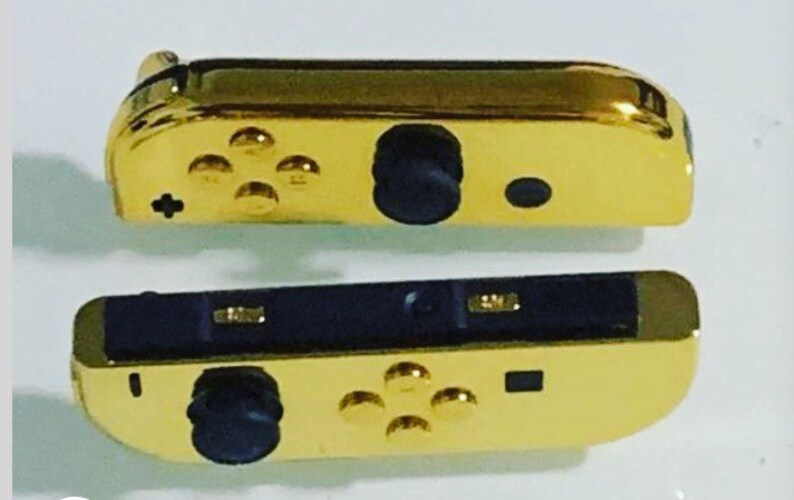 Custom Gold Joycons bild 5