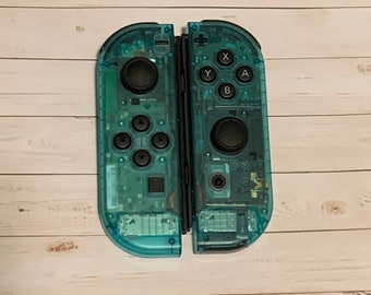 Emerald Clear Joycons