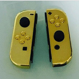 Custom Gold Joycons