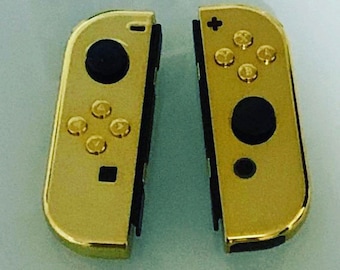 Custom Gold Joycons