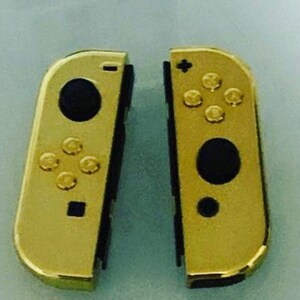 Custom Gold Joycons bild 4