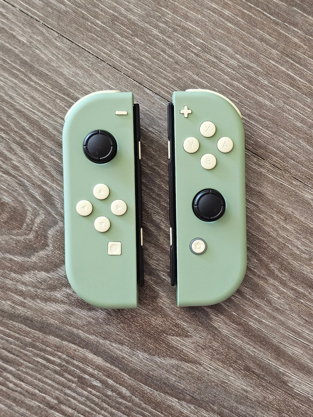 Matcha Button Matcha Green With Cream Buttons Custom Joycons - Etsy