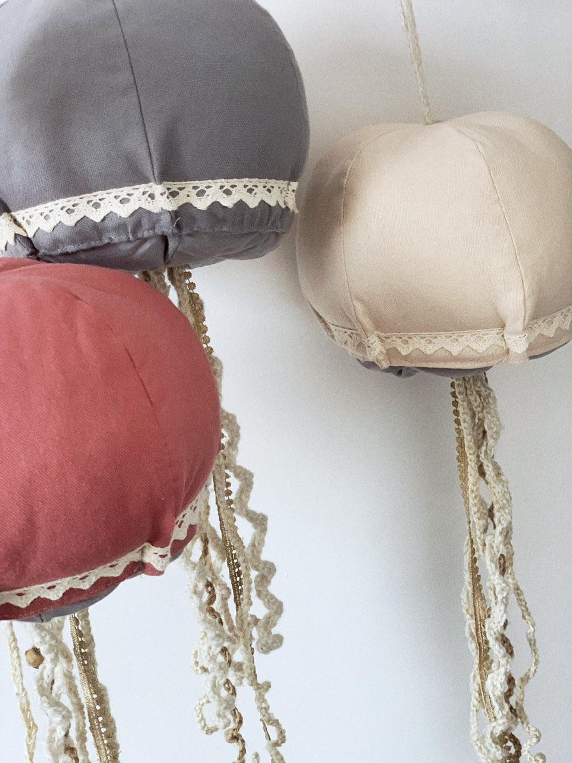 Jellyfish Toy Nursery Wall Hanging Decor Nursery Ceiling Etsy