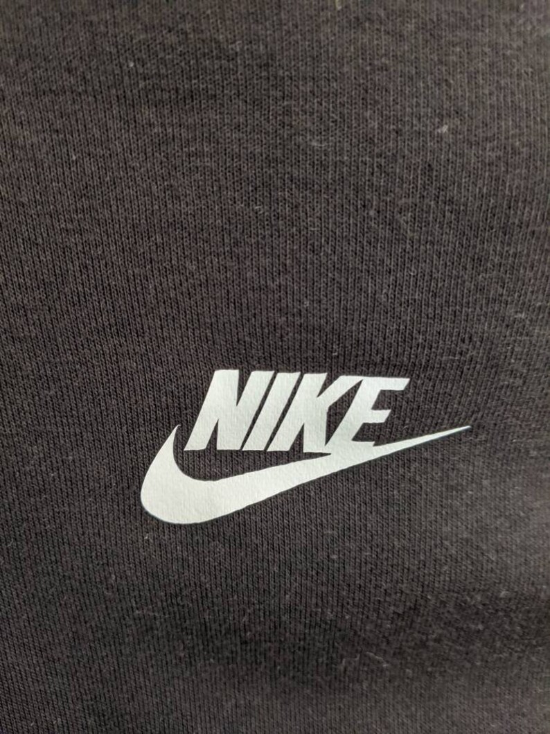 Nike logo swoosh with text logo Iron On. Various colours and | Etsy