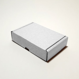 Scatole regalo in cartone bianco con coperchio - 10 x 7 x 2,5 cm / 3,95 x 2,75 x 1 ''