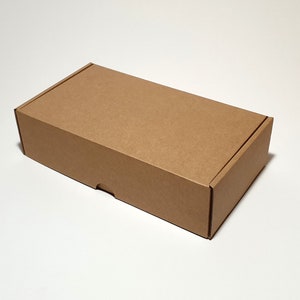 Kartonnen geschenkverpakkingen met deksel - 23 x 12,7 x 6 cm | 9 x 5 x 2,35''