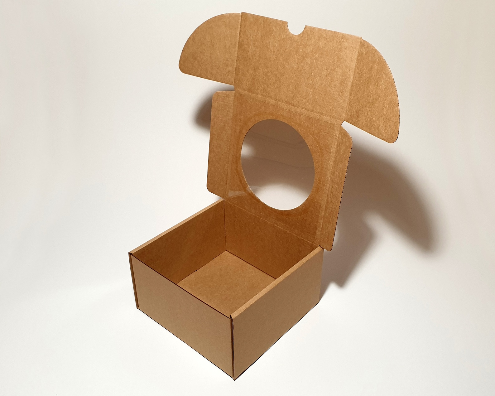 Cardboard Gift Boxes With Transparent Window and Lid 16 X 16 Etsy