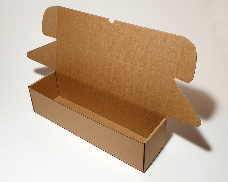 Wine Bottle Gift Boxes From Cardboard With Lid 32 X 8.3 X Etsy