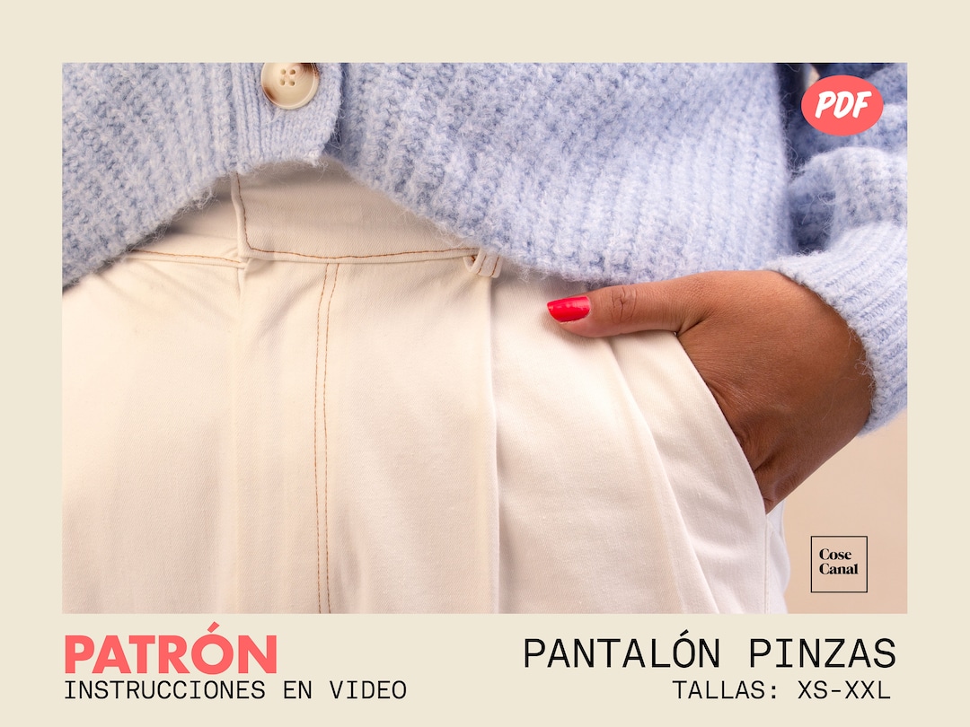 Pleated Pants Pattern - Etsy