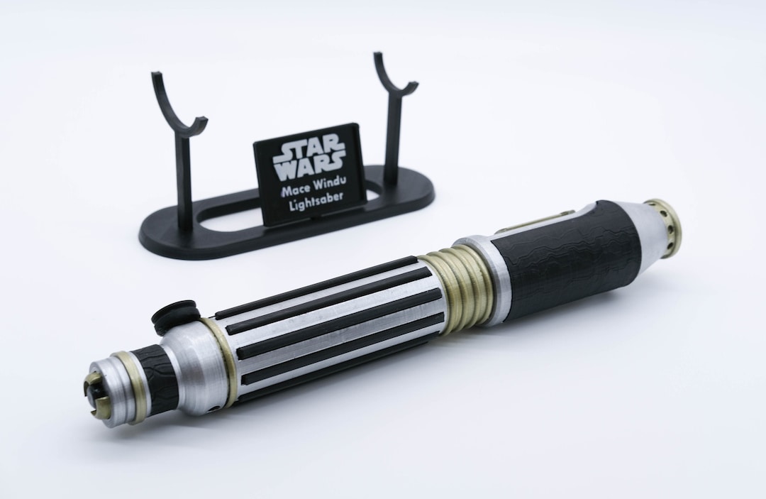 Mace Windu Custom Lightsaber Star Wars Revenge of the Sith Etsy