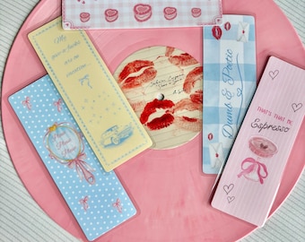 Sabrina Carpenter 5 Piece Bookmark Set | Short n Sweet Album Inspired