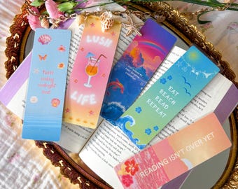 Zara Larsson Midnight Sun Bookmarks | 5 Pack Summer Beach Reading Accessories