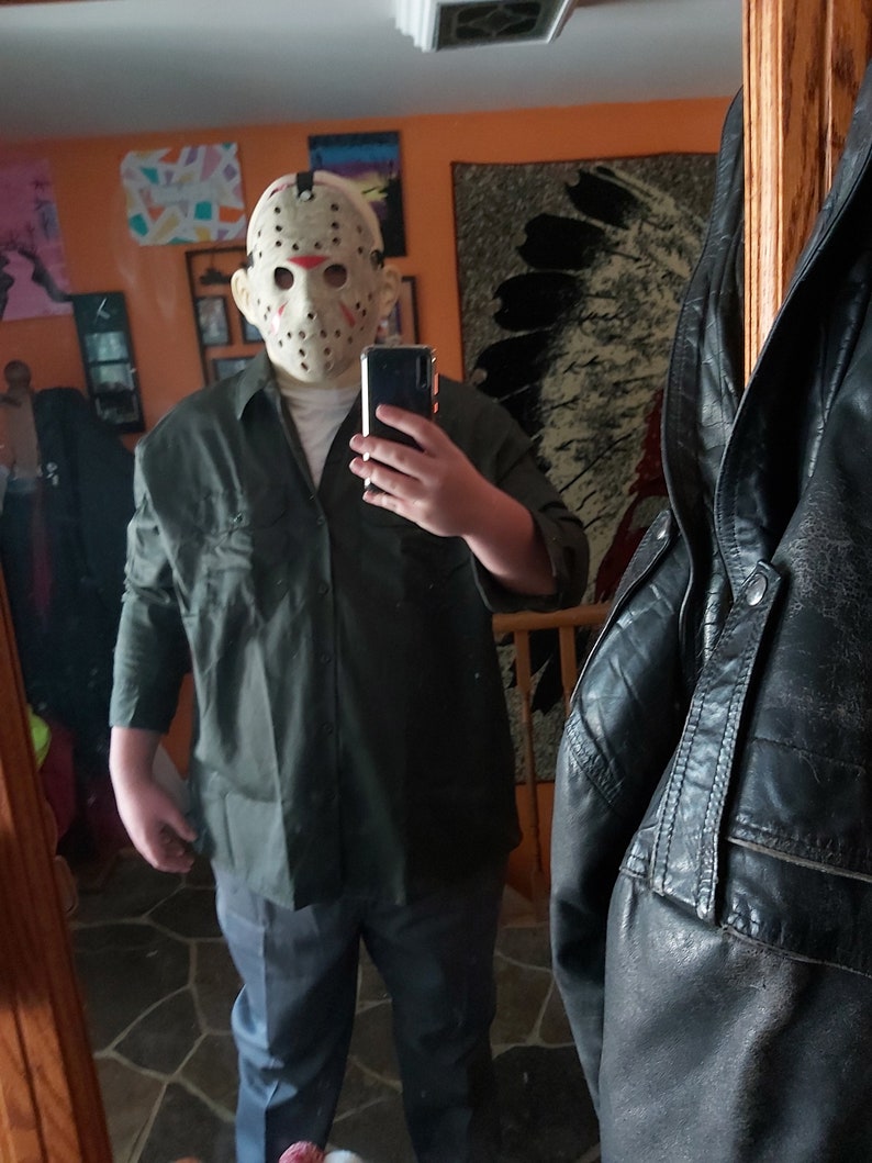 Jason Voorhees Part 3 Cosplay Costume | Etsy