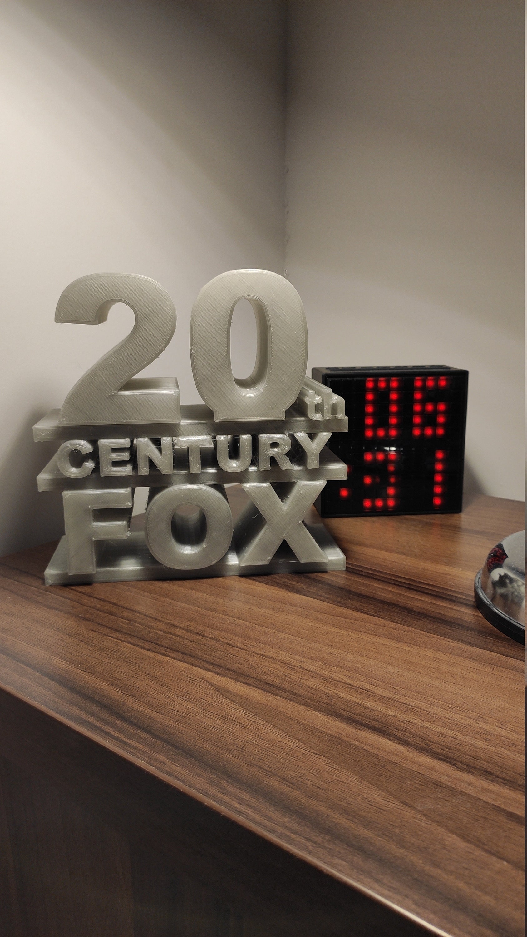 20th Century Fox Logos Puzzle | Movie Style Sign | 3D Printed Custom Gift