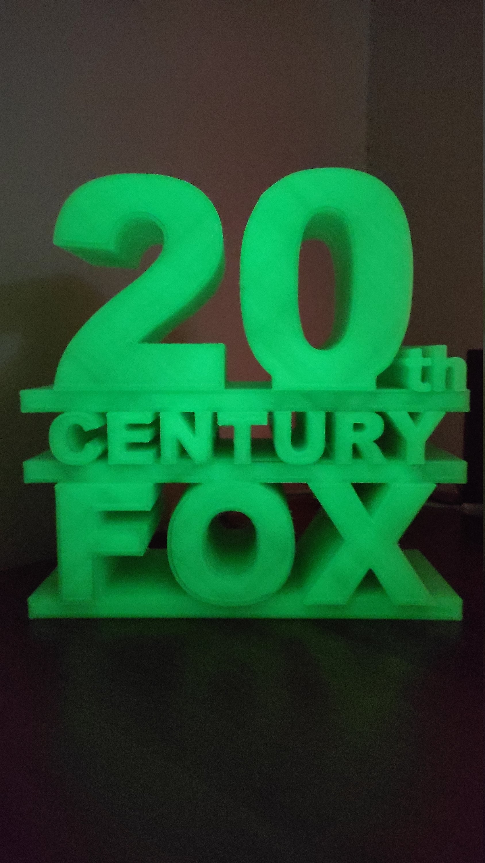 3d Printed 20th Century Fox Etsy 3d Printed 20th Century Fox Etsy