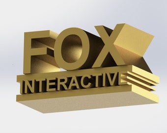 3D printed Fox Interactive