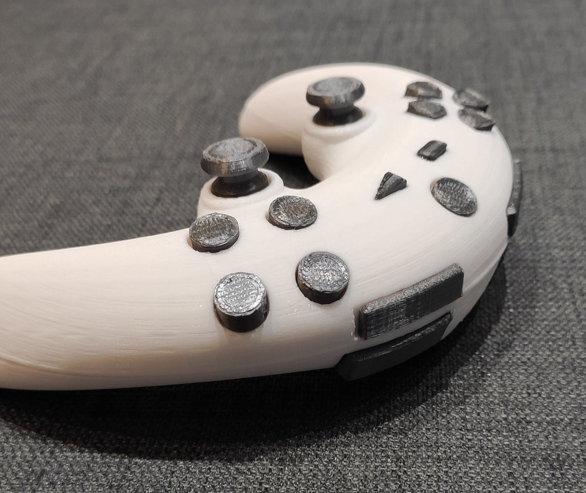 3D Printed Replica Ps3 boomerang Controller Etsy