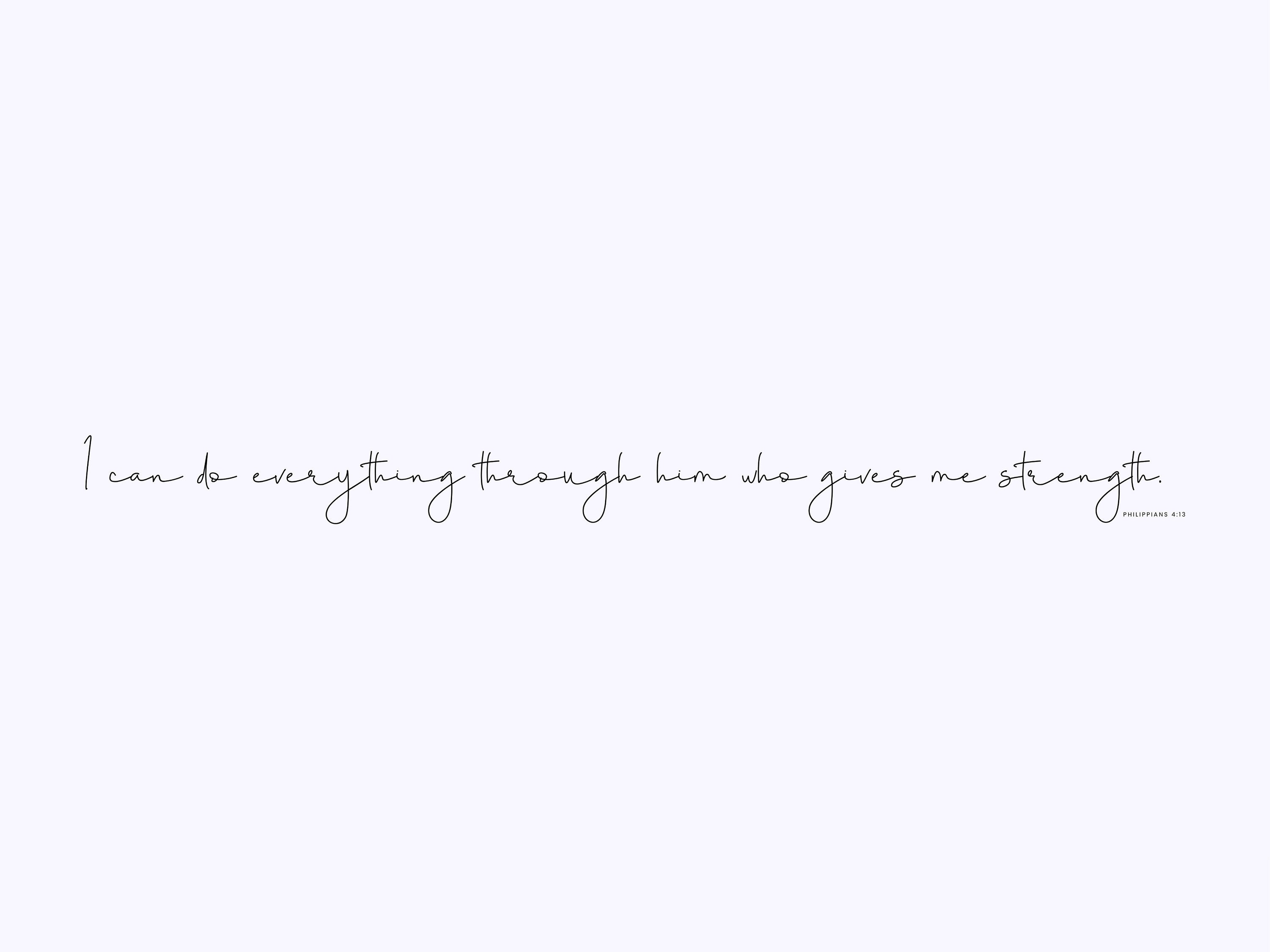 HD wallpaper Philippians 413 white anchor illustration Artistic  Typography  Wallpaper Flare