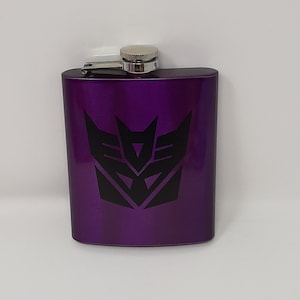 Transformers Decepticon Flask