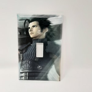 Final Fantasy VII Zack Light Switch Plate