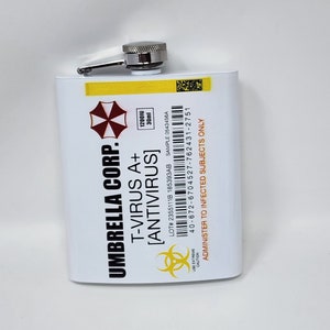 Resident Evil Umbrella Corps T-Virus Flask