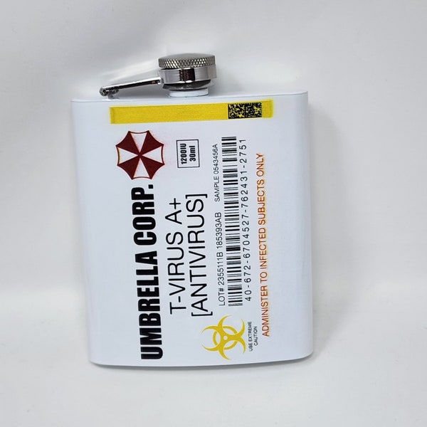 Resident Evil Umbrella Corps T-Virus Flask