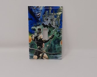 Placa de interruptor de luz Lord of Shadows de Castlevania para Nintendo