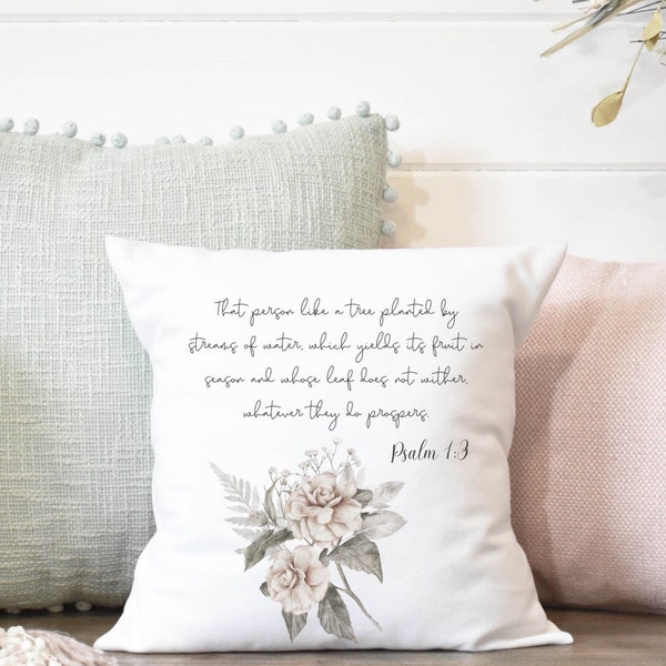 Bible Verse Pillow Etsy