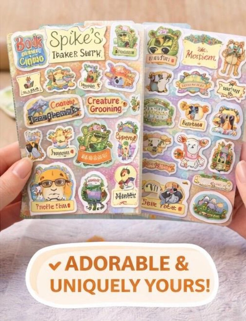 Custom Die Cut Sticker Sheets | Custom Sticker Sheets | Personalized ...