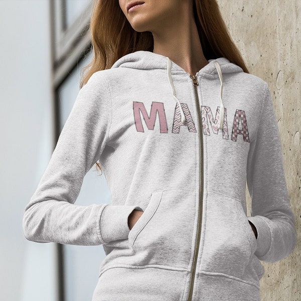 MAMA zip up hoodie design, Valentine's day, Mother's day, doodle hearts, Sublimation, Design Digital download, Shirt, PNG