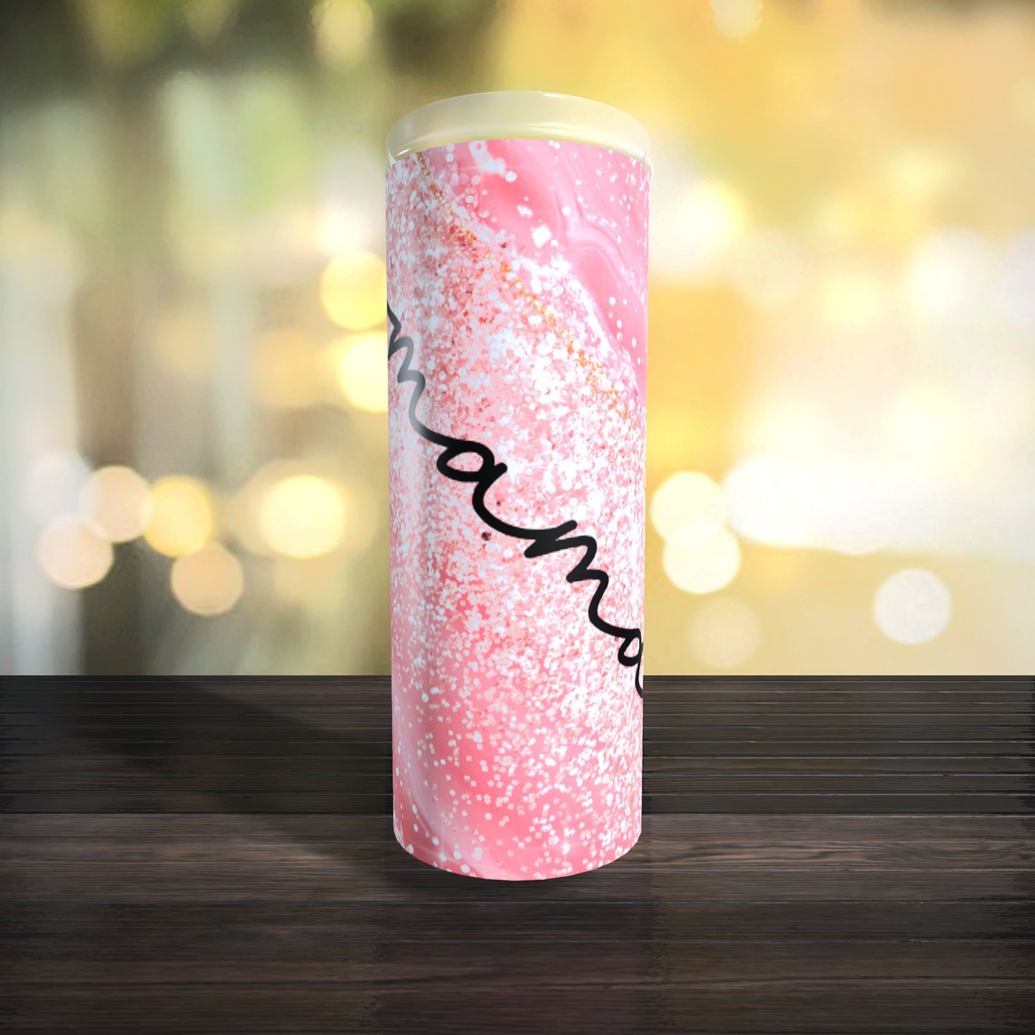20 Oz Skinny Tumbler Sublimation Design Template Download PNG - Etsy