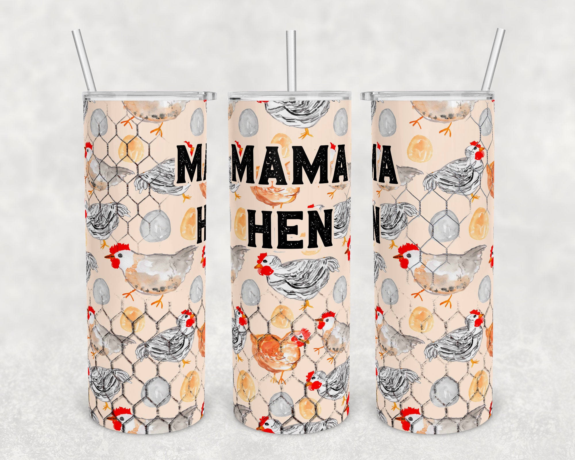Digital 20 oz Skinny Tumbler Sublimation Design Template Download PNG ...
