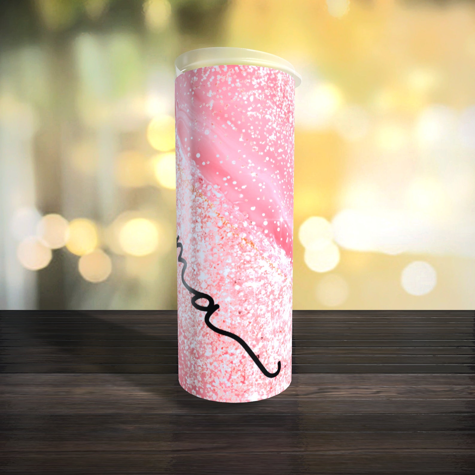 20 Oz Skinny Tumbler Sublimation Design Template Download PNG - Etsy