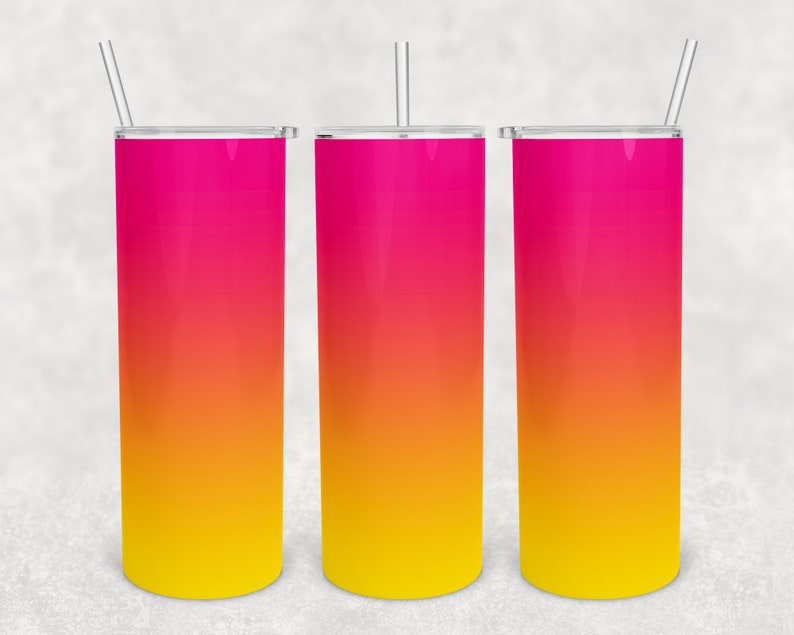 20 Oz Skinny Tumbler Sublimation Design Template Download PNG - Etsy