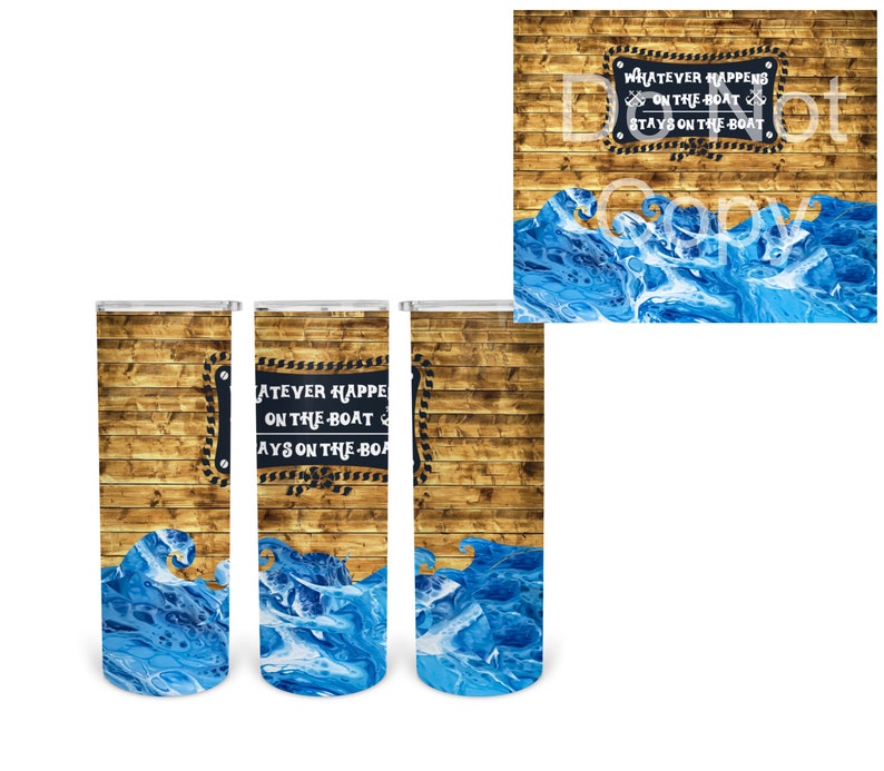 20 Oz Skinny Tumbler Sublimation Design Template Download PNG - Etsy