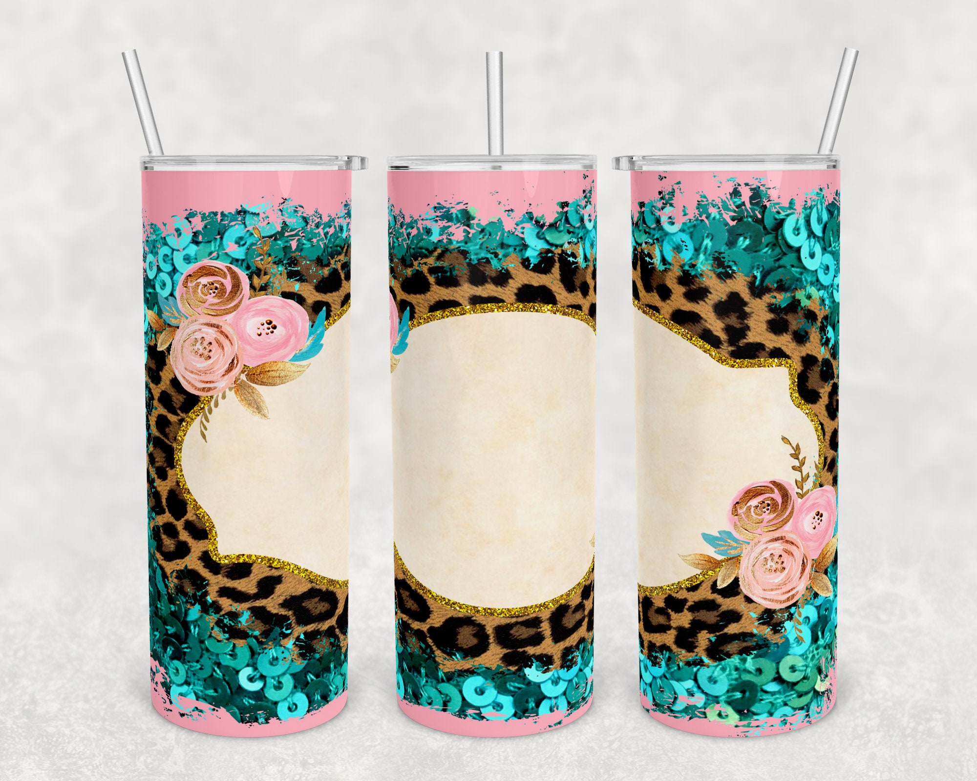 20 Oz Skinny Tumbler Sublimation Design Template Download PNG DIGITAL ...