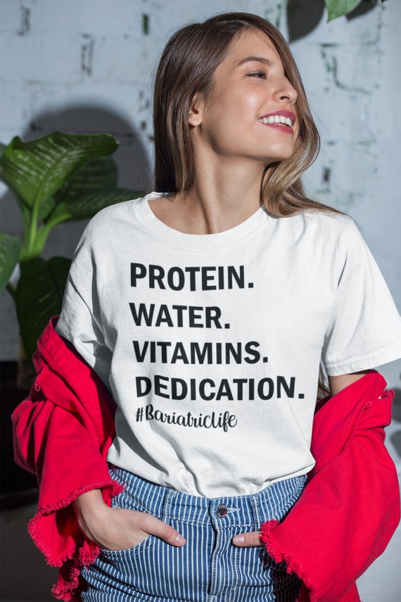 Protein water vitamins dedication bariatric life, weight loss, motivation, Sublimation, Design Digital download, Shirt, Printable, PNG & SVG