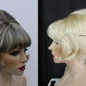 Spit Curl Wig .. Color Choice .. Retro 60's!  Nice Quality.  Girl Groups.  DRAG