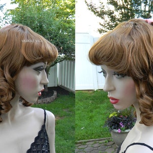 19th Century style Color Choice .. NEW wig .. Victorian, Little Women, Theater, Scarlett, Elaborate