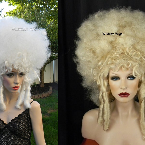 Fantasy Madame Wig .. COLOR CHOICE! ..HUGE Fun Wig. Drag!  Theatre or Costume Bridgerton Mardi Gras