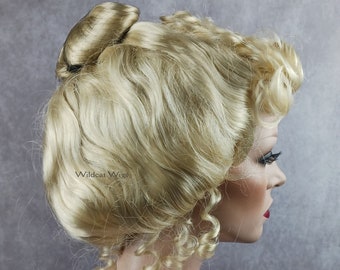 Gibson Girl DELUXE New Wig.  Gorgeous!  Professional Edwarian Theater wig.  19th Century