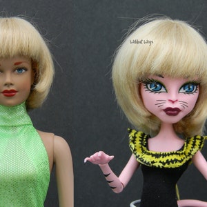 Blonde wig etsy barbie store