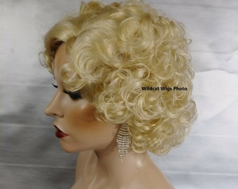 Curly Finger Wave .. Gorgeous New Wig .. Like Madonna in Dick Tracy Movie!! Breathless .. pale blonde