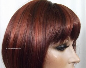 bright colored bob wigs