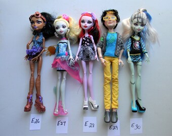 etsy monster high dolls