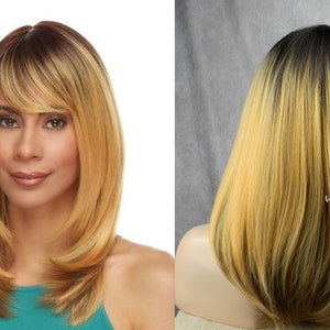 Heat OK Gorgeous New Wig in a HOT Color Mix!