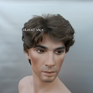 Mens COLOR CHOICE Wavy New Wig .. Great for Theater or Every Day!  Nice!
