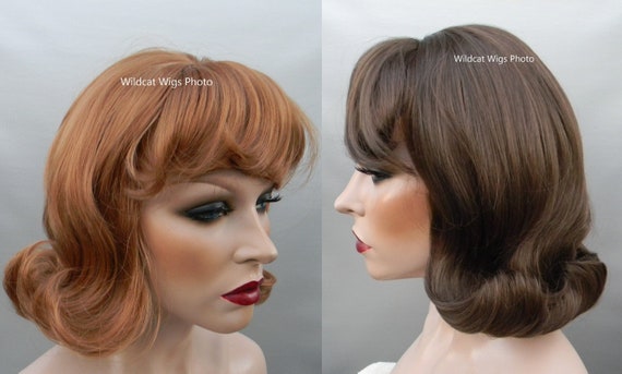 60s Flick Up Wig Adult Blonde Short 60s Flick Up Wig Adult Blonde Short